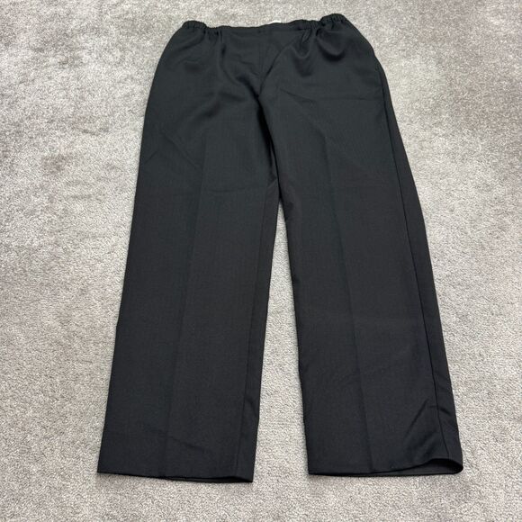 Drapers & Damons Vintage 90's Dress Pants Womens 16 Black High Rise Trousers - Picture 1 of 14